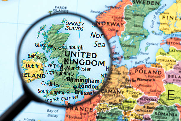 istock Map of United Kingdom 521535012