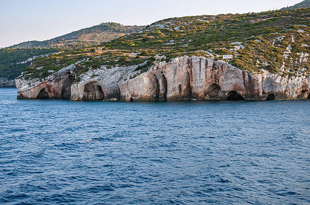 istock Blue caves on Zakynthos Island 521540328