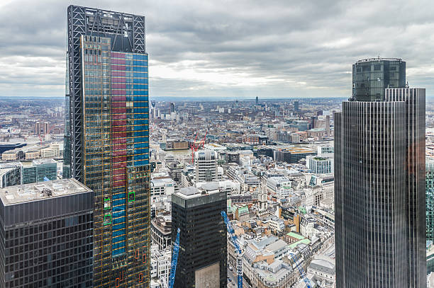 istock Aerial view of London 521549820