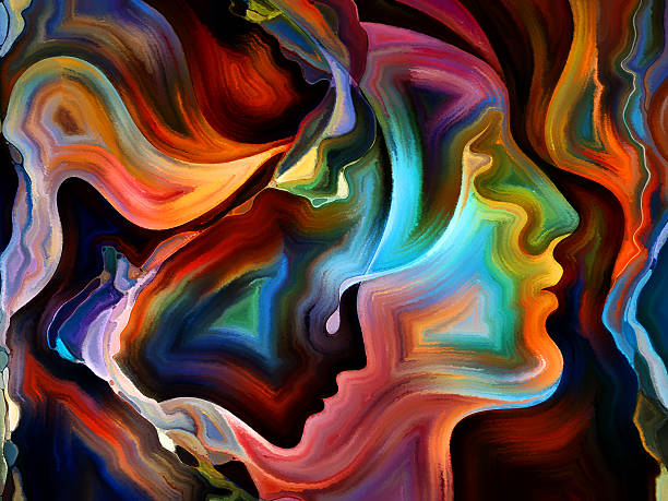 anticipación de pintura interior - expresionismo fotografías e imágenes de stock