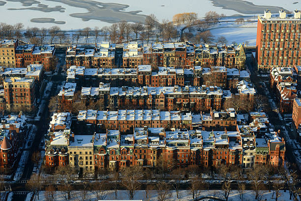 istock Back Bay apartments in Boston, USA 521580849