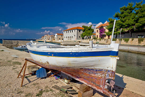 istock Fishermen village of Bibinje waterfront 521581049