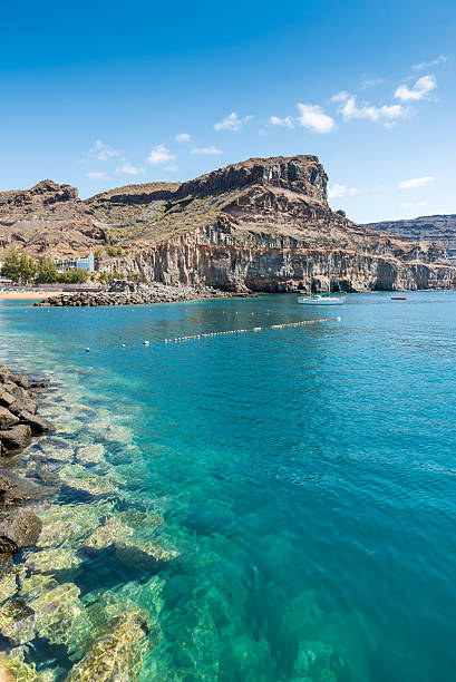 Beautiful Beach at Puerto Mogan - Playa Mogan - Gran Canaria - Spain