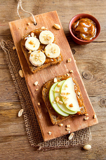 istock Peanut butter sandwiches 521616038