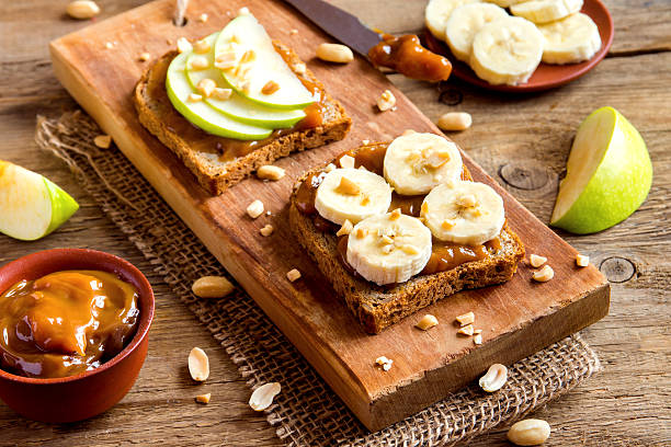istock Peanut butter sandwiches 521616442