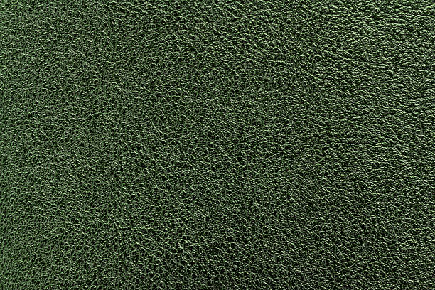 istock Green leather texture, Green leather bag. 521617860