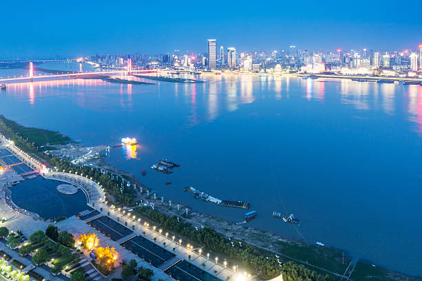 istock Bird view at Nanchang China 521618162