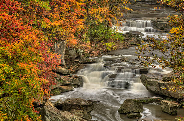 istock Beautiful Berea Falls In Autumn 521619777