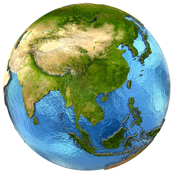 istock Asian continent on Earth 521622324