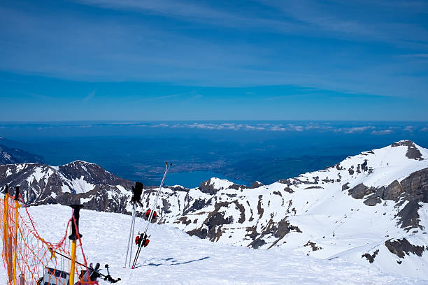 istock walk of frame on  Schilthorn 521623328
