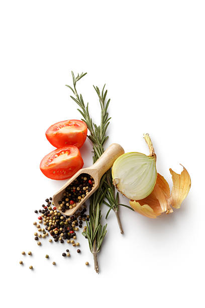 istock Ingredients: Pepper, Onion, Tomato and Rosemary 521623496