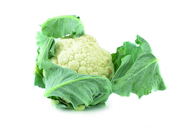 istock head of cauliflower it is isolated on a white background 521624411