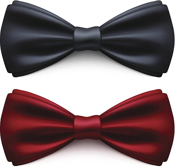 muszka - bow tie stock illustrations