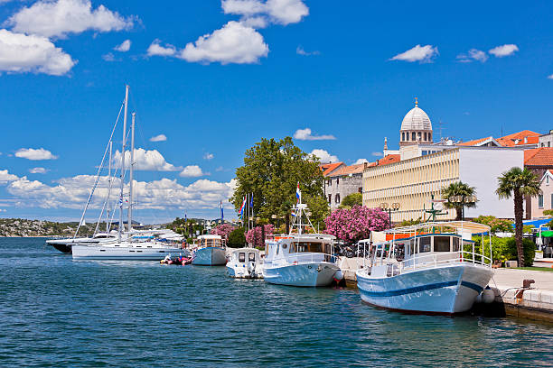 istock Sibenik, Croatia view 521653133