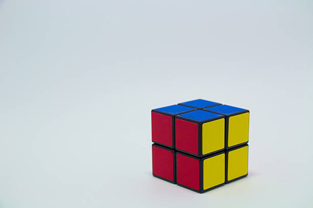 rozwiązany kostki rubika (rubik s cube 2 - cube_2 zdjęcia i obrazy z banku zdjęć