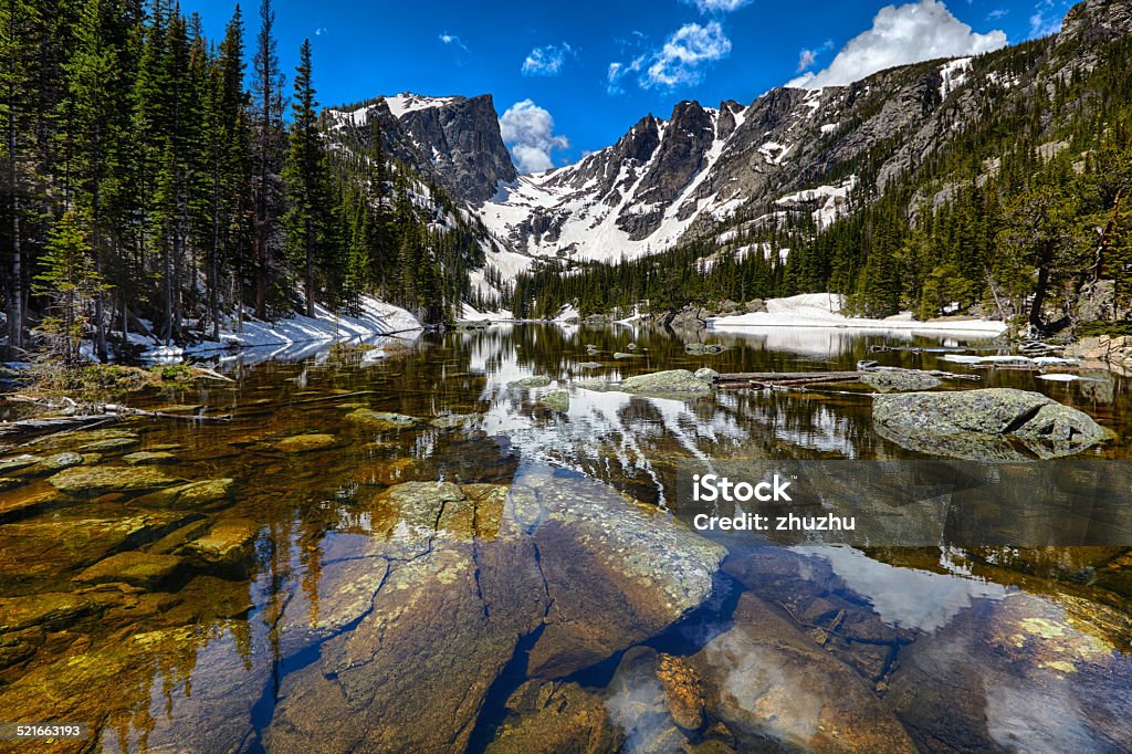 Dream Lake at the Rocky Mountain National Park Dream Lake at the Rocky Mountain National Park, Colorado, USA Rocky Mountain National Park Stock Photo