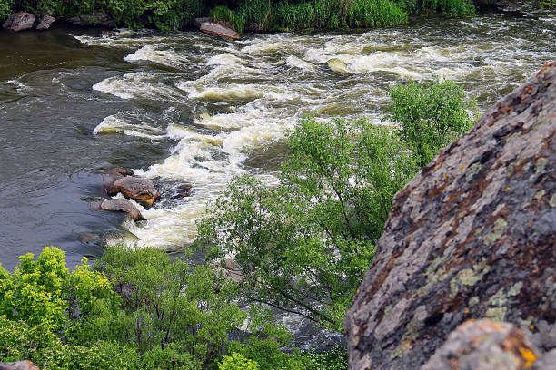 istock The rapids on a small river in Ukraine 521664385