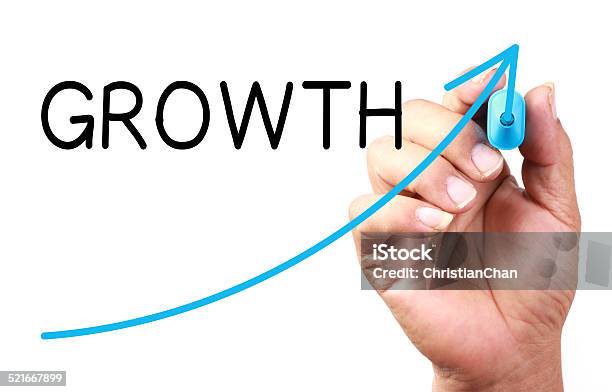 Growth Concept Stock Photo - Download Image Now - Arrow Symbol, Business, Business Finance and Industry