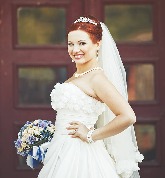 istock Beautiful white dress 521683413