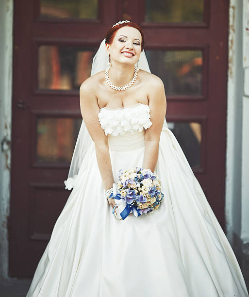 istock Beautiful white dress 521683423