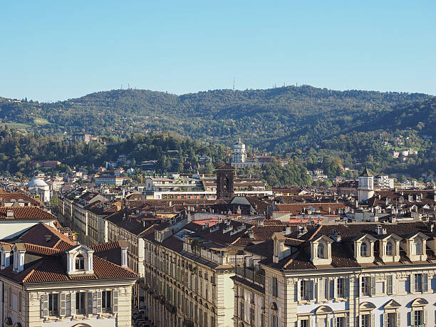 istock Aerial view of Turin 521684371