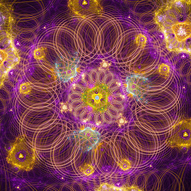 Exotic Spheres Math 1,000+ Square Digital Geometric 3d Kaleidoscope Pattern Stock Photos ...