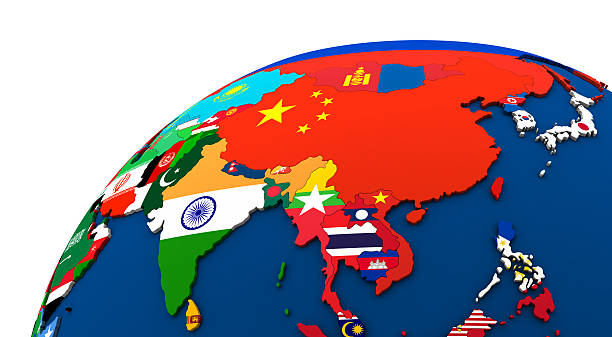 istock Political Asia map 521693212