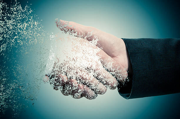 istock Handshake. The concept is not a reliable partner in business 521693950