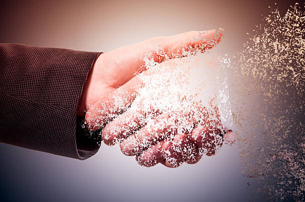 istock Handshake. The concept is not a reliable partner in business 521694032