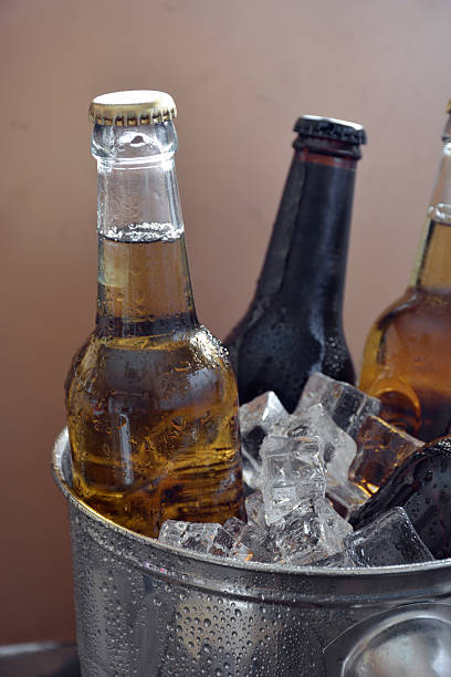 istock Different beers on a table of wood. 521695120