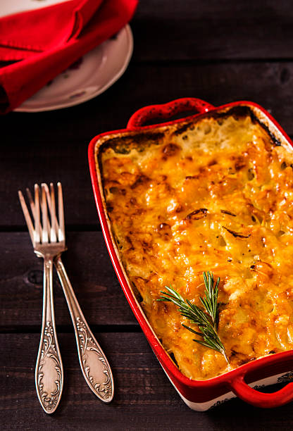istock Potato Onion layered casserole 521697180