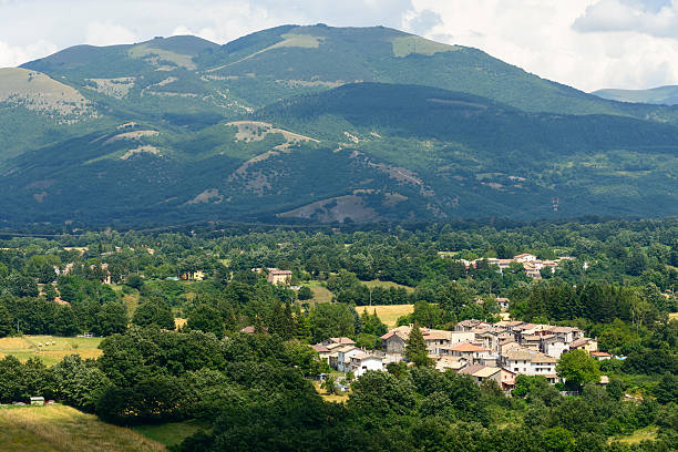istock Village near Leonessa (Italy) 521699567