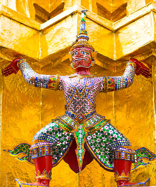 명예의 전당 - bangkok thailand demon majestic 뉴스 사진 이미지