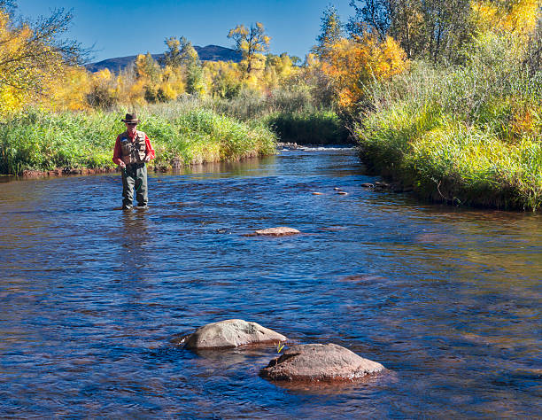 istock Man Fishing the Roaring Fork Valley 521701995