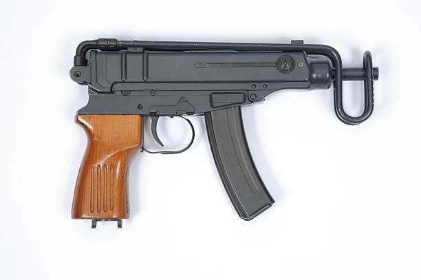 istock Czech Skorpion VZ 61 SMG machine gun 521702553