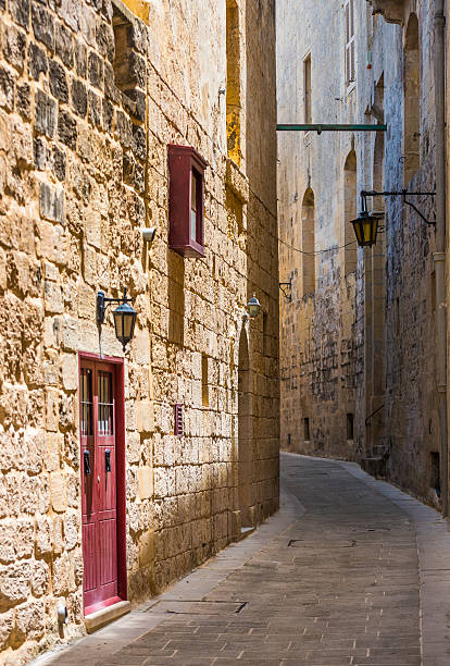 istock traditional street in Mdina 521703450