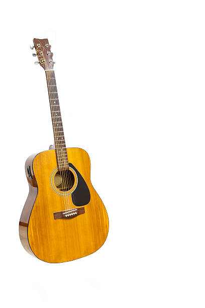 istock Electric classic guitar isolated on white 521704212