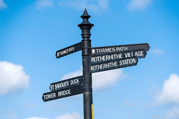 istock Road signs in London 521704876