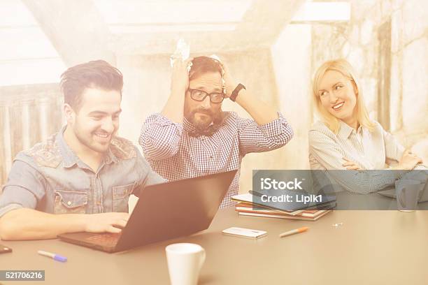 Coworking Of Businessteam Stock Photo - Download Image Now - Adult, Business, Business Finance and Industry