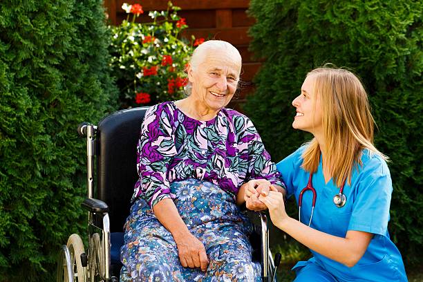 istock Pleased with the Nursing Home Services 521707577