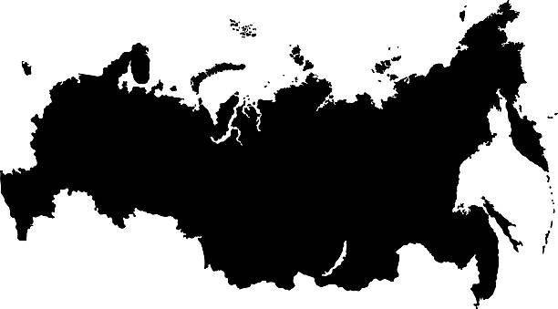 Black Russia map Administrative division of the Russian Federation список фоп украина stock illustrations
