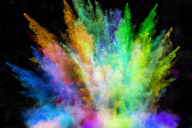 istock launched colorful powder over black 521723593