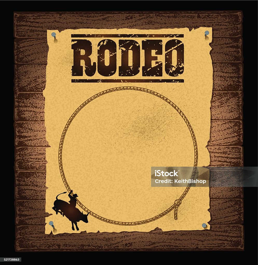 Rodeo Poster Background Rodeo Poster Background illustration. Check out my "Vectors Animals & Insects" light box for more. Bull Riding stock vector