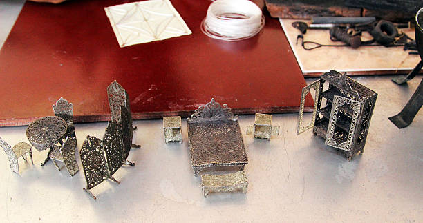 istock Indonesia: Making Silver Crafts in Kota Gede 521729235