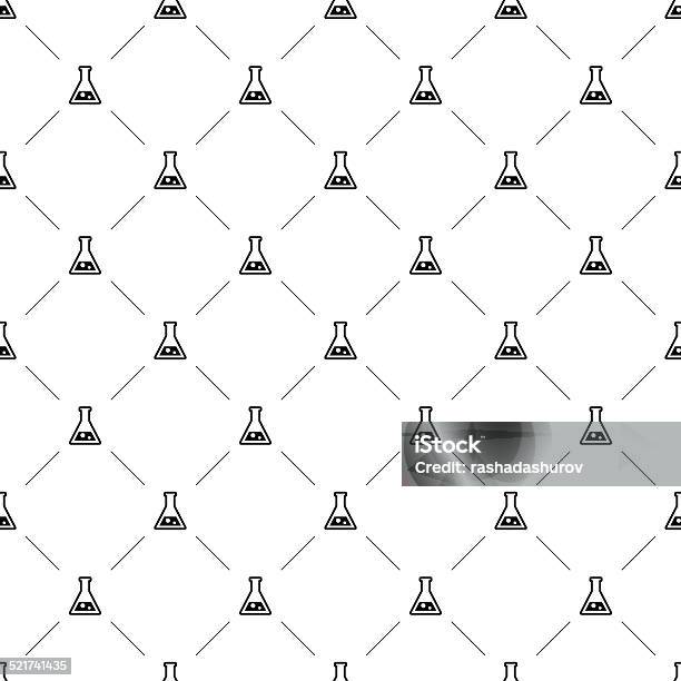 Vector Seamless Pattern Laboratory Stock Illustration - Download Image ...