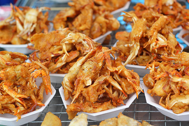 istock Fried crab asia food 521742733