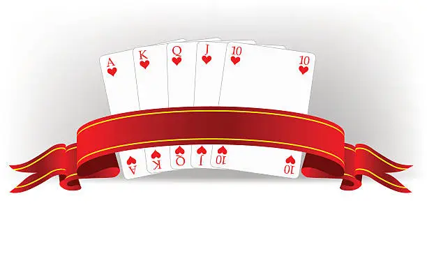 Vector illustration of Games cards