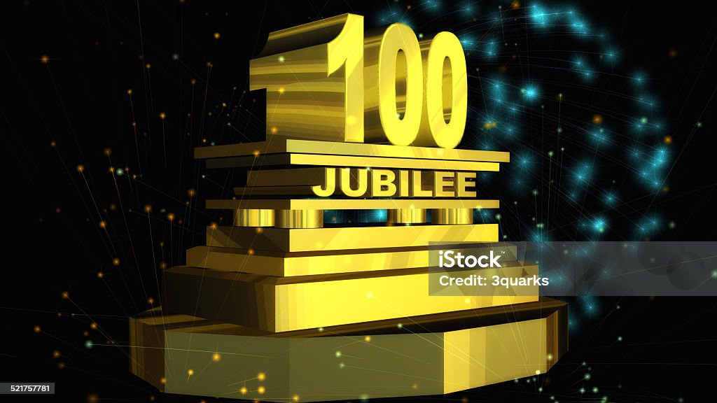 Jubilee Digital Illustration of a Jubilee Celebration Stock Photo