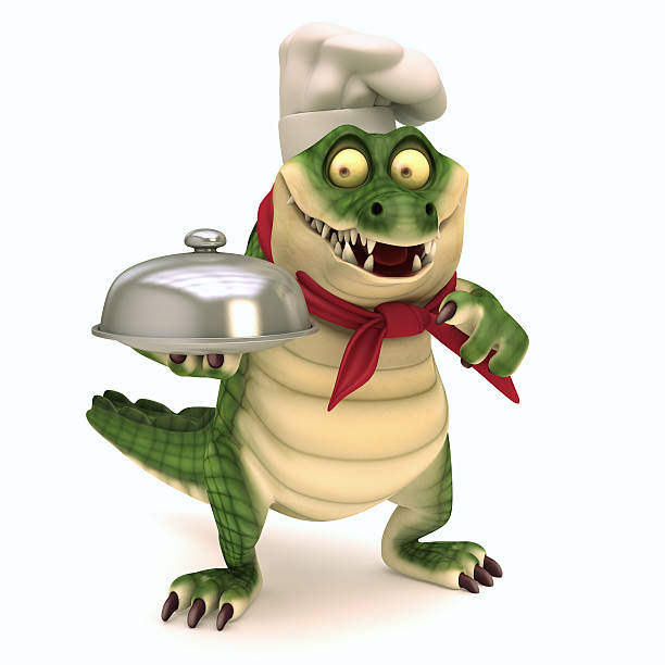 istock Croc with food cloche 521760049