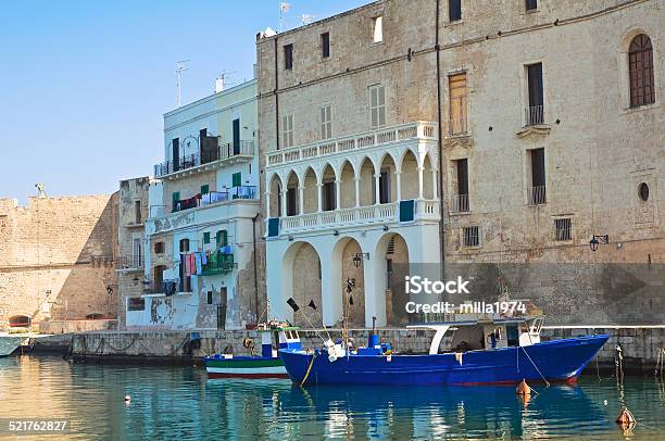 Old Port Monopoli Puglia Italy Stock Photo - Download Image Now - Monopoli, Ancient, Architecture
